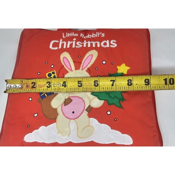 Little Rabbit's Christmas Fabric Interactive Adventure Storybook Sandvik Norway - Picture 9 of 10